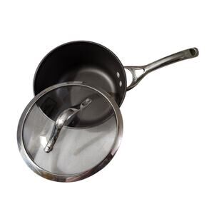 Calphalon Classic Nonstick Sauce Pan with Cover 2.5 quart Grey Pot 8702